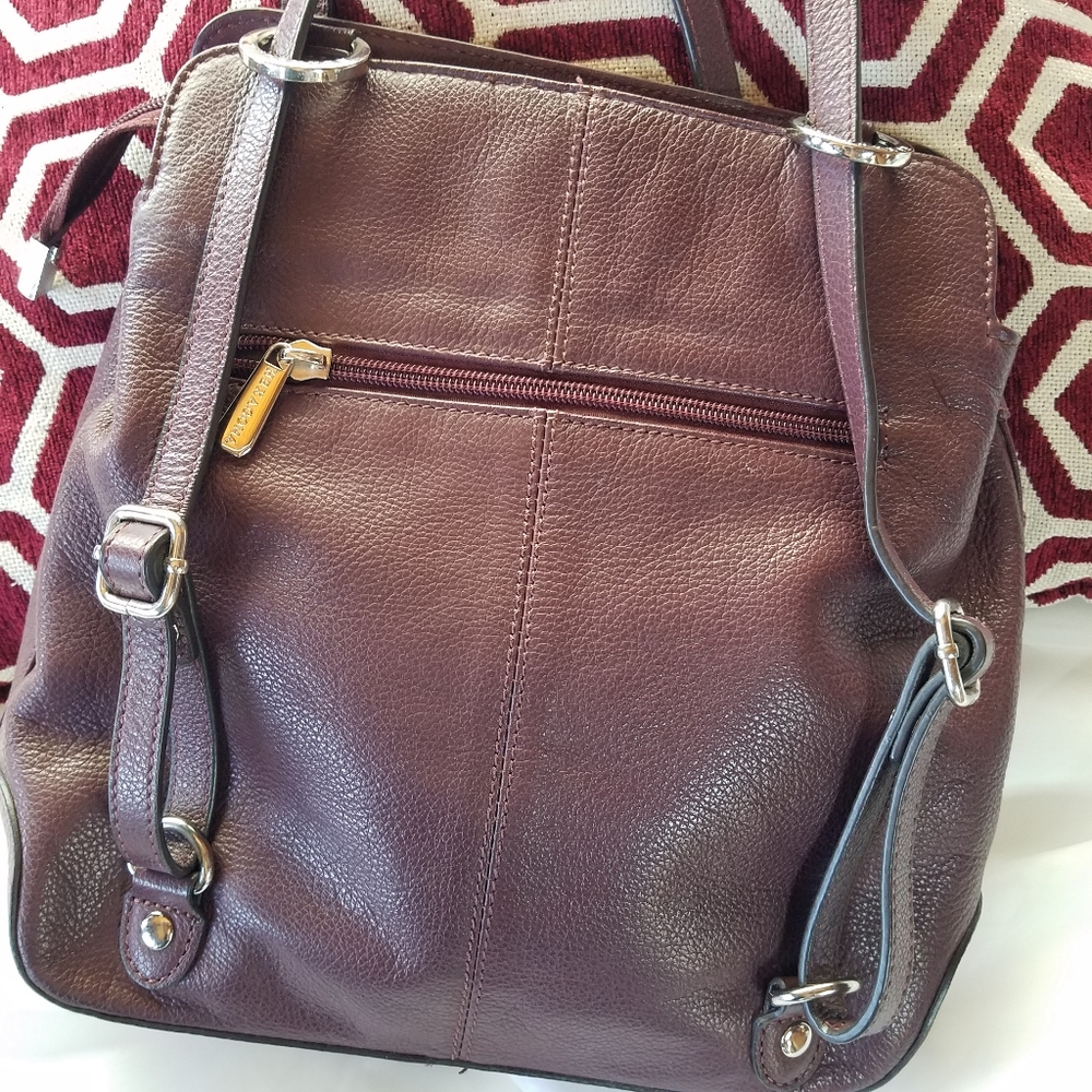 Hexagona of Paris Handbag / straps can be used as backpack.